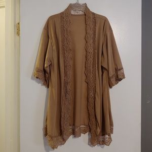 Short sleeve thin cardigan China size 2X NWOT